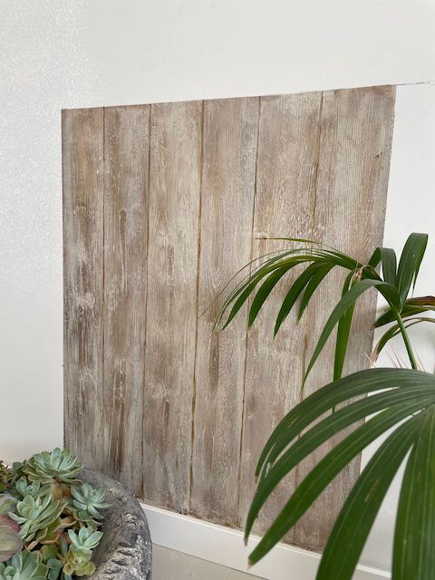 Efecto madera en pared con rodillo para masillar