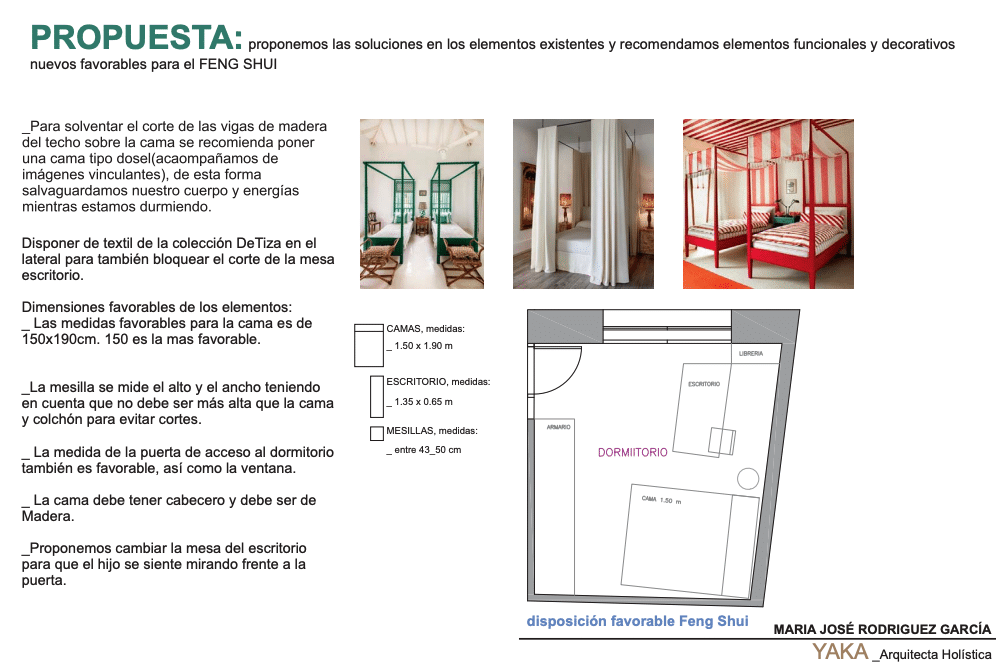 Propuesta Feng Shui en Dormitorios