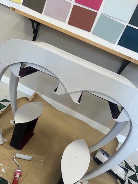 Mueble pintado