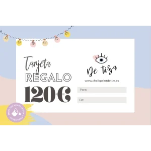 Tarjeta regalo120