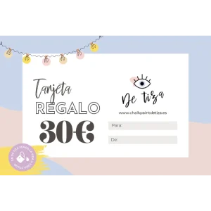 Tarjeta regalo30